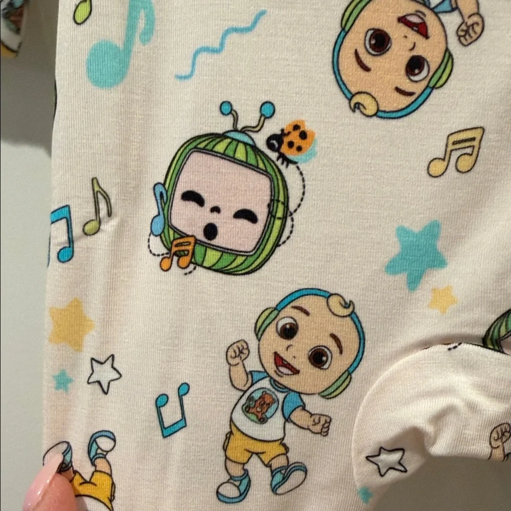 Baby Cocomelon Musical Footed One-Piece Preemie NWT by Dream Big Little Co.